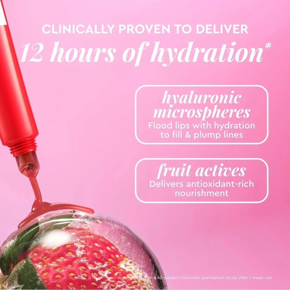 NEW Glow Recipe Glass Balm Lip Treatment ‘Strawberry Bingsoo’